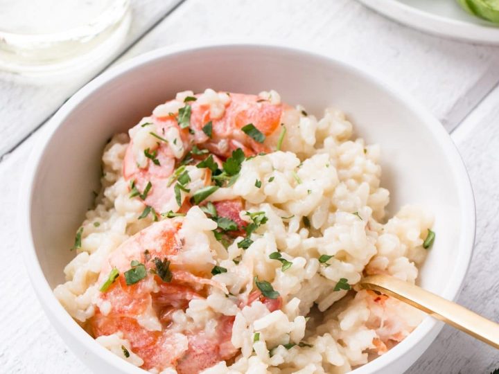 Image for Make this Oven Baked Garlic Butter Prawn Risotto 