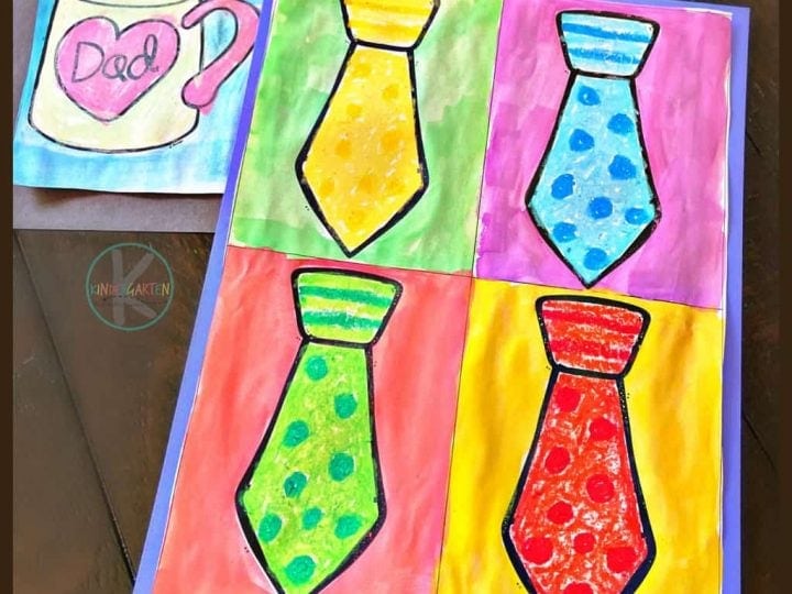 Image for Create a fun Andy Warhol Fathers Day Card