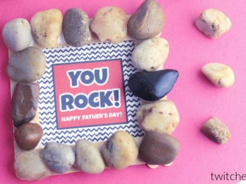 Image for Build this Father's Day Rock Frame