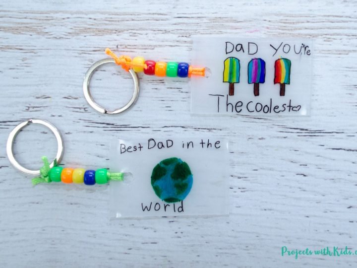 Image for Fun and Simple Father's Day Keychain