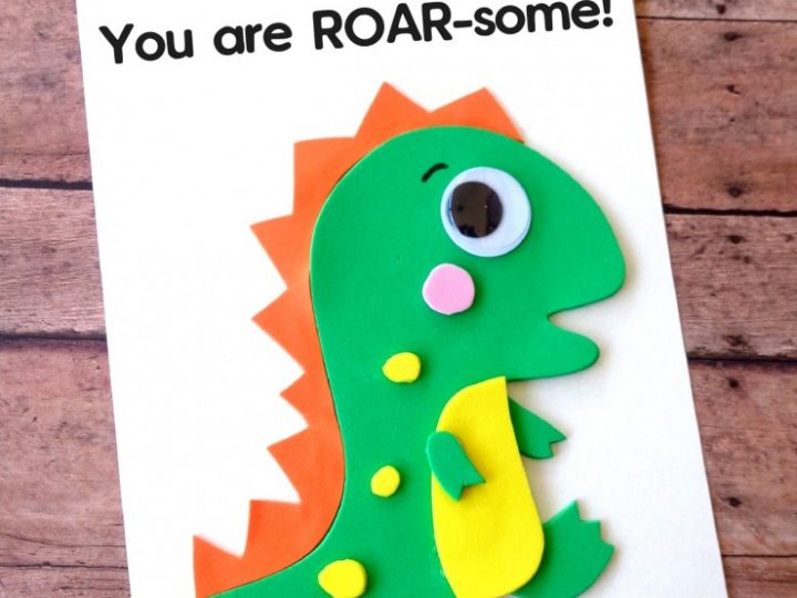 Image for Make a Father's Day Dinosaur Card