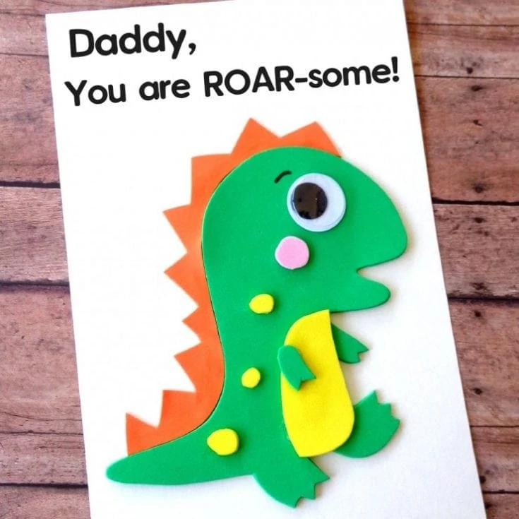 You Are Totally Roarsome / Handprint Dinosaur / Happy Valentine's