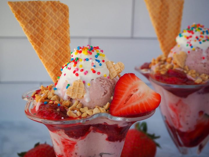Image for Or make Strawberry sundaes
