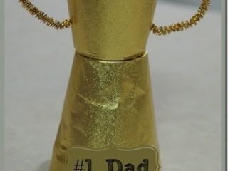 Image for Present the Best Dad Trophy