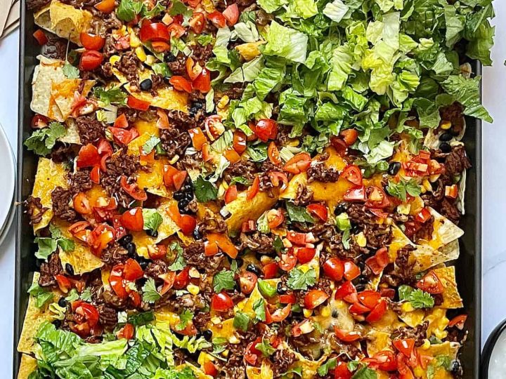 Image for Make Loaded Sheet Pan Nachos to enjoy while you play your favorite game! 