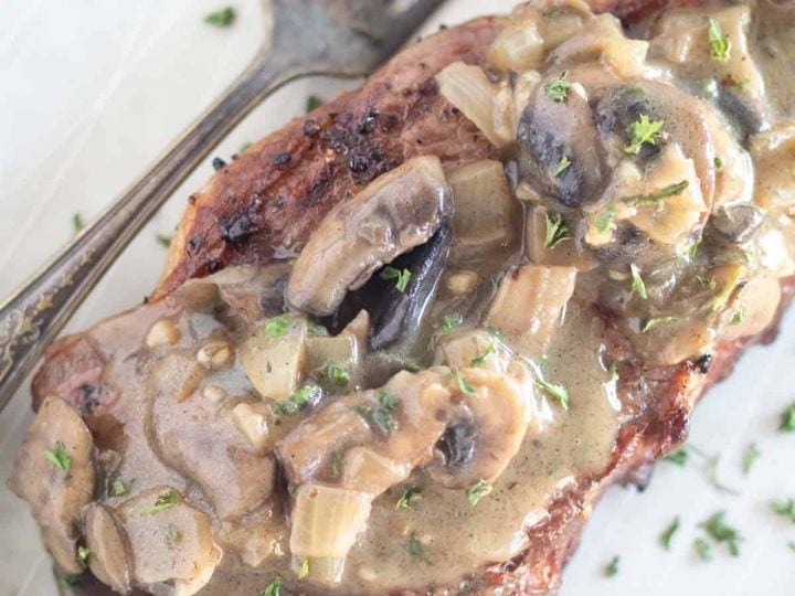 Image for Make keto Mushroom Sauce and add it to just about anything!
