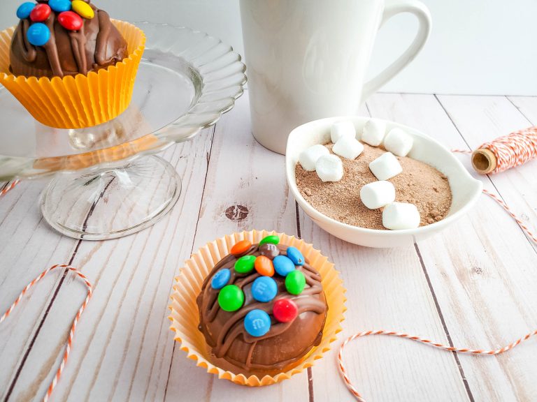 M&M Hot Chocolate Bombs Tutorial