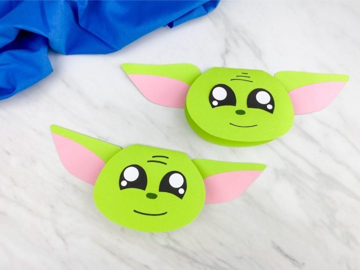 Image for Make a Star Wars Yoda/Grogu Card