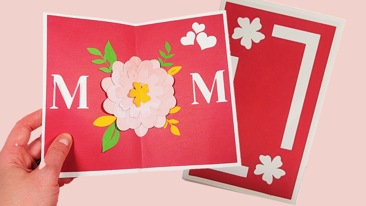 Easy Pop Up Flower Card Tutorial Video A Mother s Day Pop Up