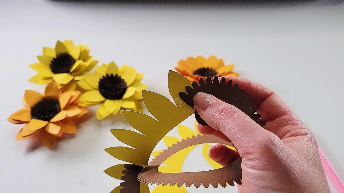 Sunflower Cricut Files For Scrapbooking