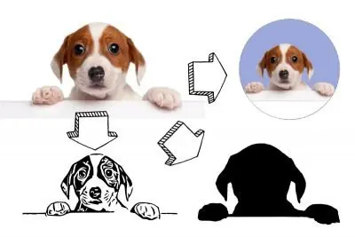 3 examples - convert png to svg