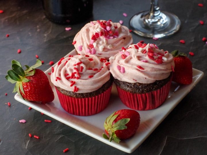 Image for Chocolate Red Wine Cupcakes