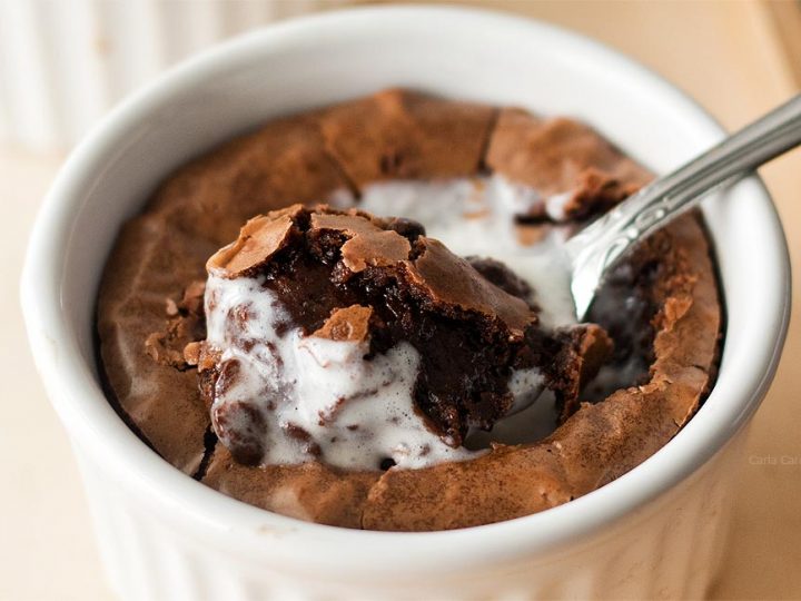 Image for Deep Dish Brownies For Two In Ramekins - Homemade In The Kitchen