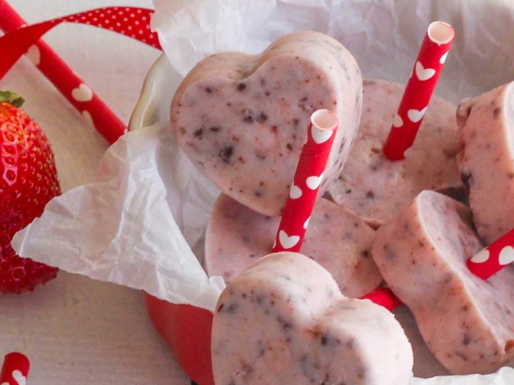 Image for 3-Ingredient “Chocolate-Covered Strawberry” Frozen Greek Yogurt Bites