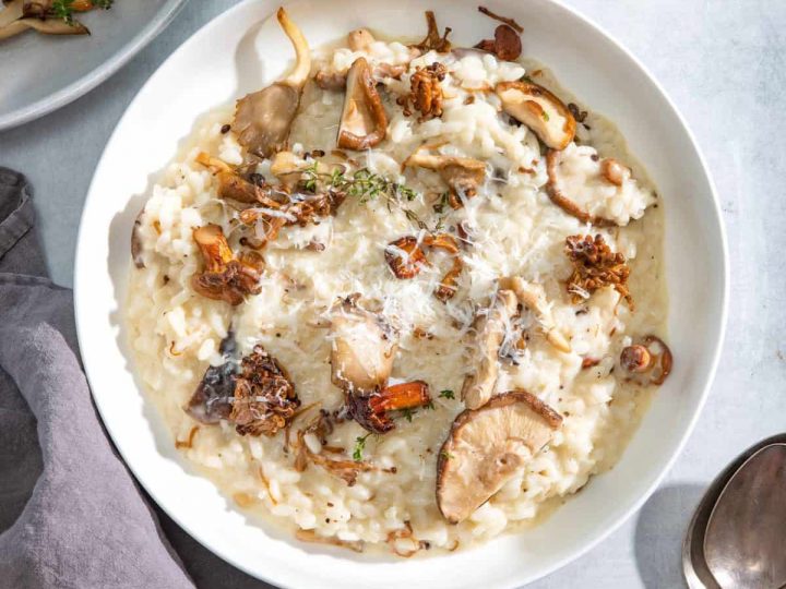 Image for Creamy Roasted Mushroom Risotto with Truffle Oil