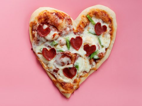 Image for How to Make Heart-Shaped Pizzas